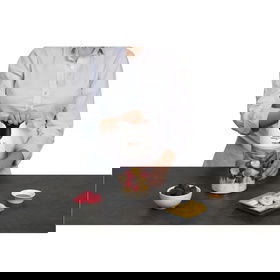 MasterChop Powelix 4 Bıçaklı Beyaz Rondo ve Doğrayıcı