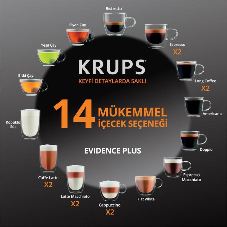 Cafetera Krups Espe Evidence + Titan+XS6000 EA894