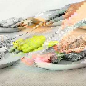 Colorfood Tırtıklı Çok Amaçlı Bıçak 10cm Turuncu