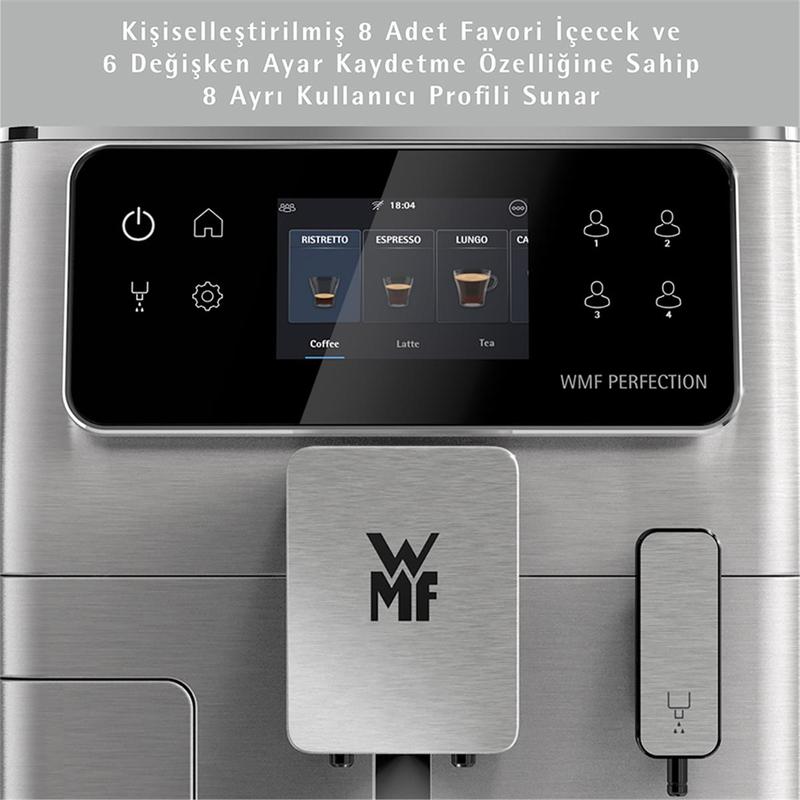  WMF Perfection 680 Tam Otomatik Kahve Makinesi